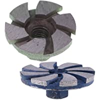 2pcs Muela Abrasiva Diamantada y Pulidora Madera-Metal-Hormigón-Piedra